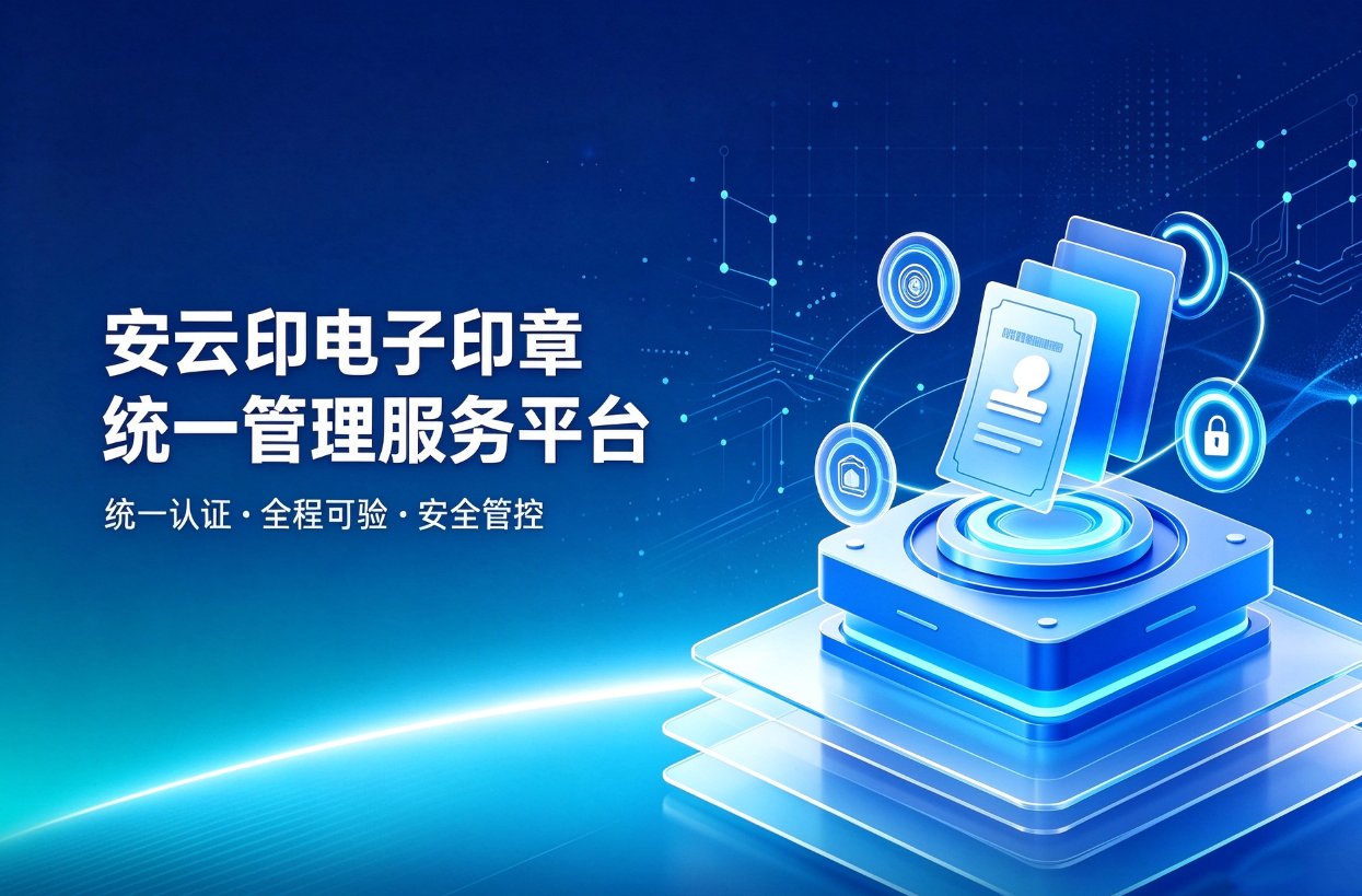 安云印新版电子印章系统正式上线,全面升级合规能力与使用体验配图